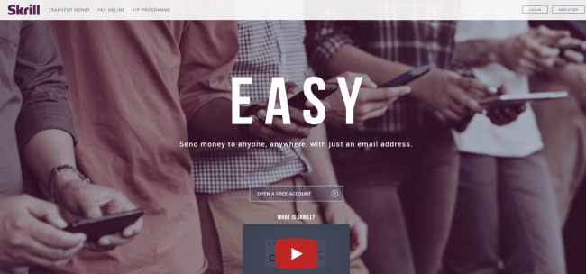 PayPal alternatives: Skrill