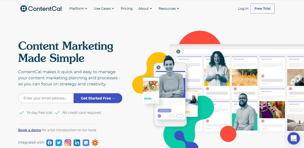 Social Media & Content Planning Tool ContentCal