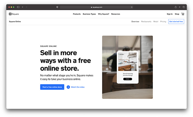 square online - woocommerce alternative