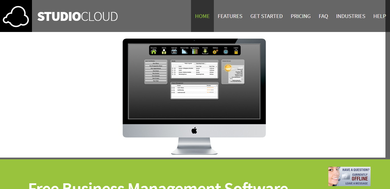 studiocloud business management tool