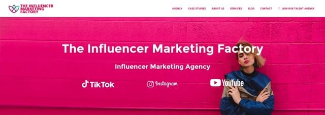 The Influencer Marketing Factory influencer marketing agency