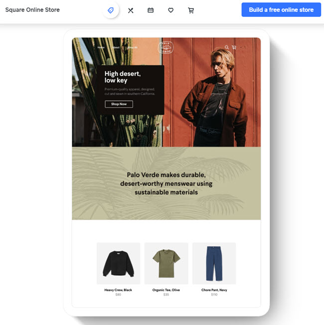 best platform to sell online square themes