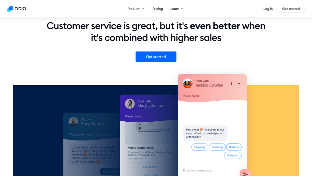 tidio chat - best live chat apps