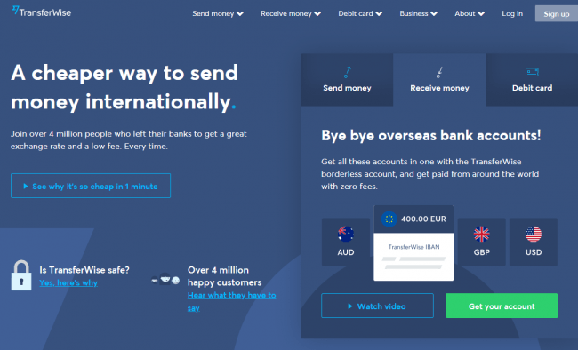 Paypal Alternatives - TransferWise