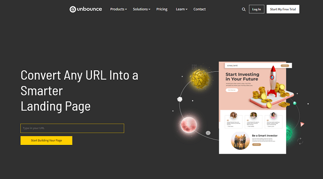 Unbounce Homepage