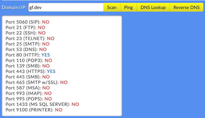 webportscanner