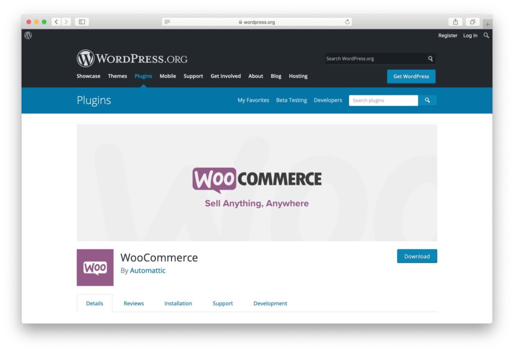 WooCommerce ecommerce website builder