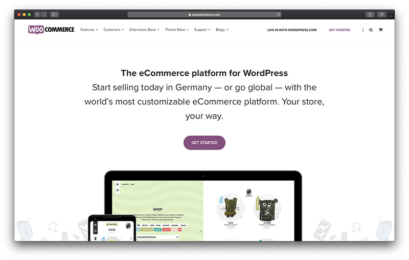 WooCommerce free online store
