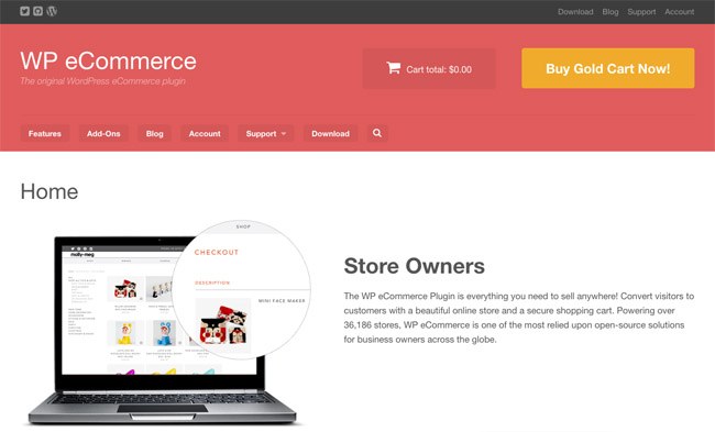 open source ecommerce - WP eCommerce