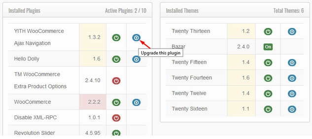 Update Plugins